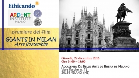 Evento GIANTS IN MILAN - Arte Sostenibile - ETHICANDO Association
