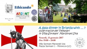 13.01.2016 - A GALA DINNER IN BRIANZA WITH ...? - ETHICANDO Association