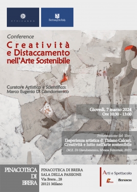 07.03.2024 - Conferenza CREATIVITA' E DISTACCAMENTO NELL'ARTE SOSTENIBILE - ETHICANDO Association