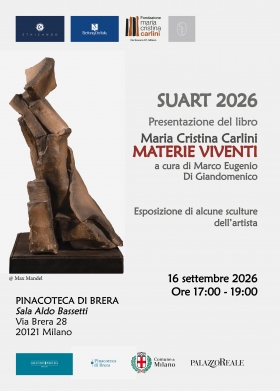 16.09.2026 - Presentazione del libro MARIA CRISTINA CARLINI. MATERIE VIVENTI - ETHICANDO Association