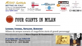 11.25.2014 - Four Giants in Milan, event Betting On Italy - ETHICANDO Association