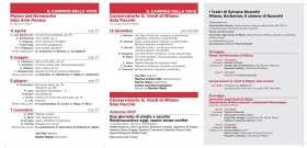 Patronage of Gli Amici di Musica Realtà Association Programme 2017 - ETHICANDO Association