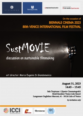 31.08.2023 - 80 Venice Film Festival - Discussion SustMOVIE - ETHICANDO Association